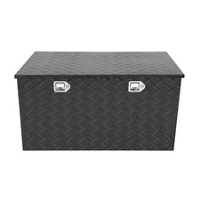 44x24x24 Aluminum Pickup Truck Trunk Bed Tool Box Underbody Storage Lock 44x24x24 Aluminum Pickup Truck Trunk Bed Tool Box Underbody Storage Lock