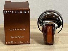 BVLGARI OMNIA Eau De Parfum 5ml 0.17 fl oz New Unused Discontinued MINI Size