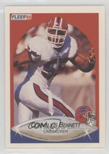 1990 Fleer Cornelius Bennett #111 3n4