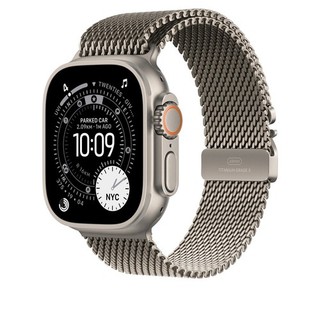 Apple Titanium Milanese Loop for Apple Watch Ultra Series (49mm/M( Natural