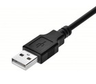 Black USB Micro B to USB Type A Cable (12 Inches) — photo 5