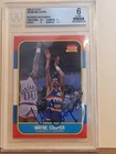 1986 Fleer Wayne Cooper Autographed Card Beckett Authenticated 6 EX-MT,  Auto 10