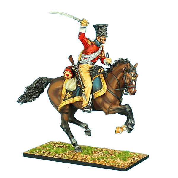NAP0424 2nd Dutch "Red" Lancers Imperial Guard Trooper w/Swo
