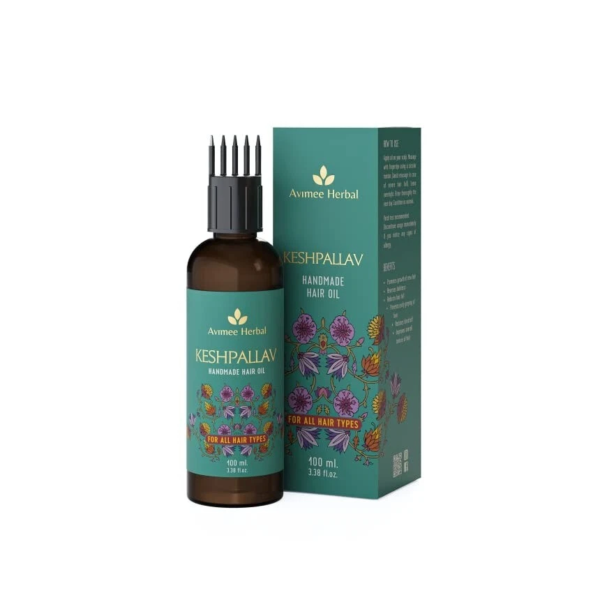 Avimee Herbal Keshpallav Hair Growth Oil 100Ml Free Ship