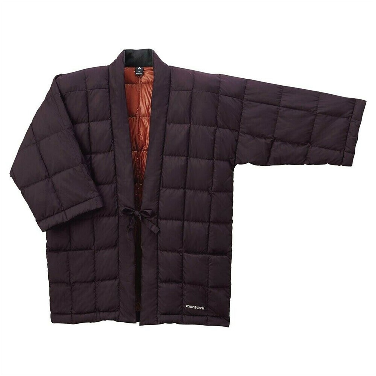 Mont-bell Down Jacket Traditional Japanese Hanten Size L Maroon