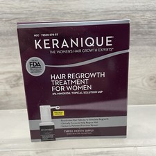 Keranique Women Hair Regrowth Treatment 2 Minoxidil 3 MONTH SUPPLY EXPired NEW