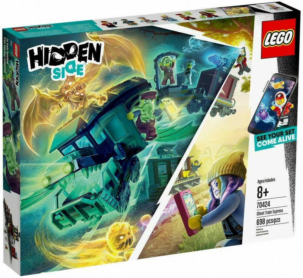 Lego Hidden Side 70424 Train-Fantôme avec application de réalité augmentée - 2