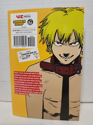 Chainsaw Man Vol. 1 Manga by Tatsuki Fujimoto (Viz Media) New | eBay