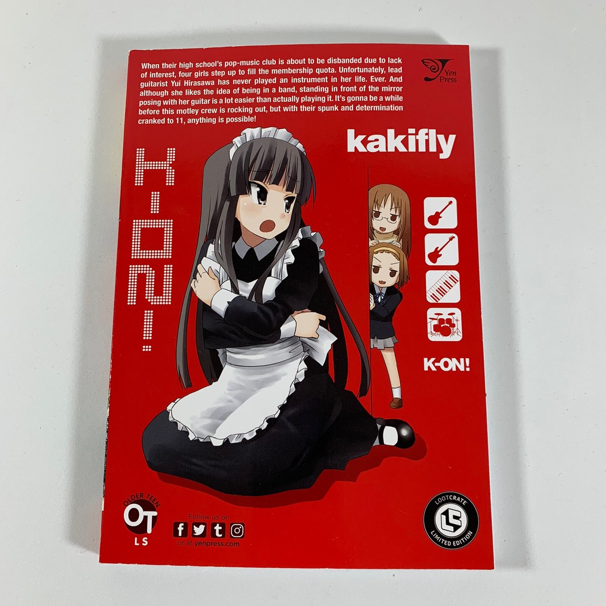 K-On! Vol. 1 Manga by Kakifly (2017, Trade Paperback, English