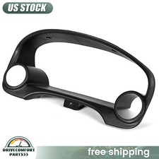 For 1996-00 97 98 99 Honda Civic EK EM1 Dual Gauge Cluster Pod Meter Bezel 52mm