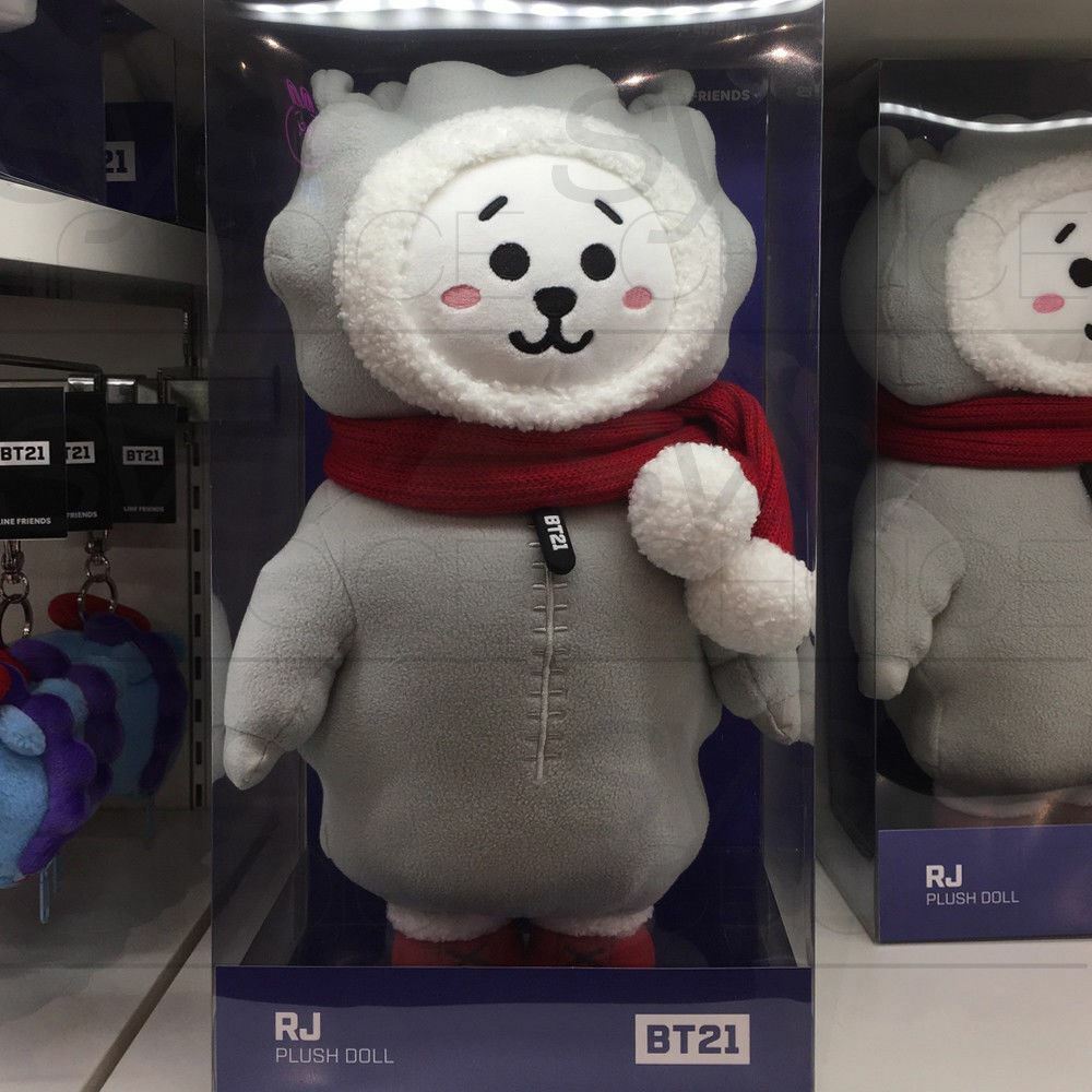 BTS BT21 Official Authentic Goods Plush Doll Winter Collection Ver