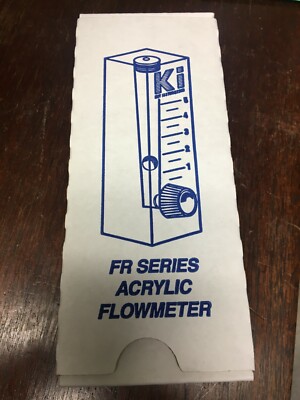 KI KEY INSTRUMENTS FRSERIES ACRYLIC FLOWMETER CAT#FR2A16BNBN | eBay