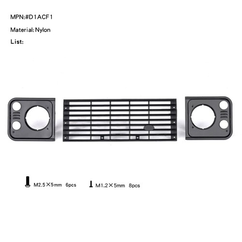 313mm 4 Doors RD110 Pickup Body Shell for 1/10 RC Crawler Traxxas TRX4 SCX10 III - Picture 15 of 22
