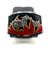 MOTORCYCLE Belt Buckle - Chopper Outlaw