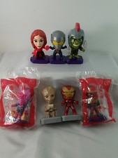 2019-2020 Marvel Avengers McDonald's Happy Meal Toys 7pc Set Action Figurines
