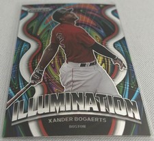 2022 Panini Prizm Baseball Xander Bogaerts Boston Red Sox Illumination #IL-11