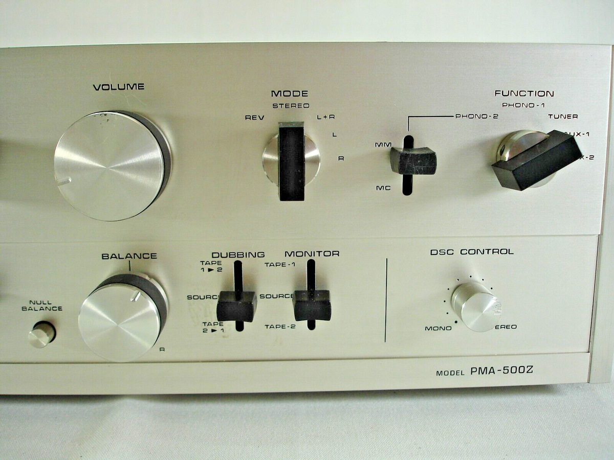 VINTAGE DENON PMA-500 AMPLIFIER DENON PMA-500Z W- MANUAL - TESTED