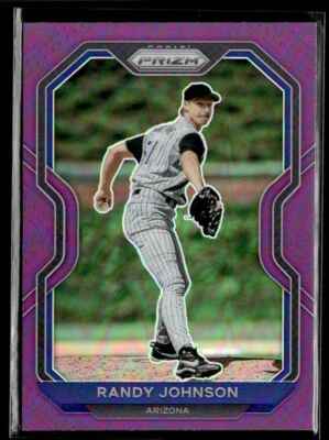 2021 Panini Prizm Purple Randy Johnson Arizona Diamondbacks #141 | eBay
