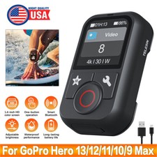 Bluetooth Wireless Remote Controller 60M For GoPro Hero 13/12/11/10/9 Max Camera