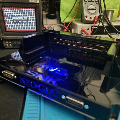 Consolized Snk Neo Geo Mvs 1Fz WHITE Arcade Jamma Unibios 4.0 Scart Stereo RGB