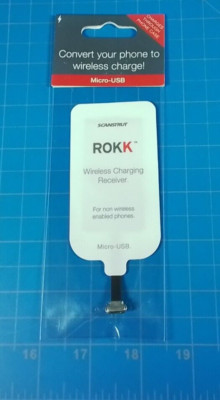 Scanstrut Rokk Wireless Phone Receiver Patch Micro-USB (w)