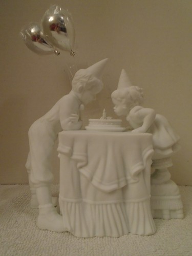 Department 56 Silhouette Make a Wish Music Box Tune Happy Birthday To You - Picture 5 of 16