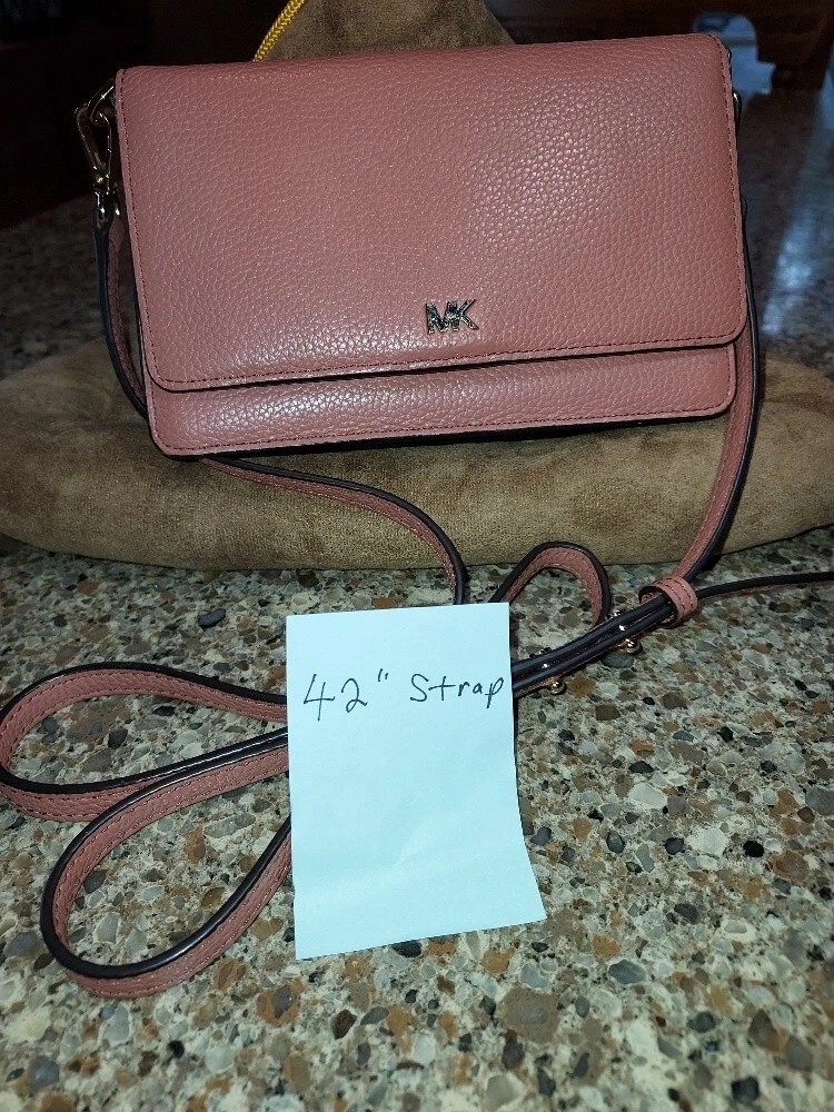 Michael kors sunset cheap peach wallet