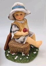 Vintage "Thinks To Come" figurine By Christine Haworth The Leonardo  Collection 