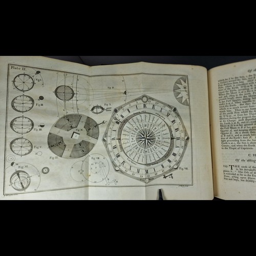 1757 ASTRONOMY EXPLAINED UPON SIR ISAAC NEWTON'S PRINCIPLES By James Ferguson - Picture 16 of 22