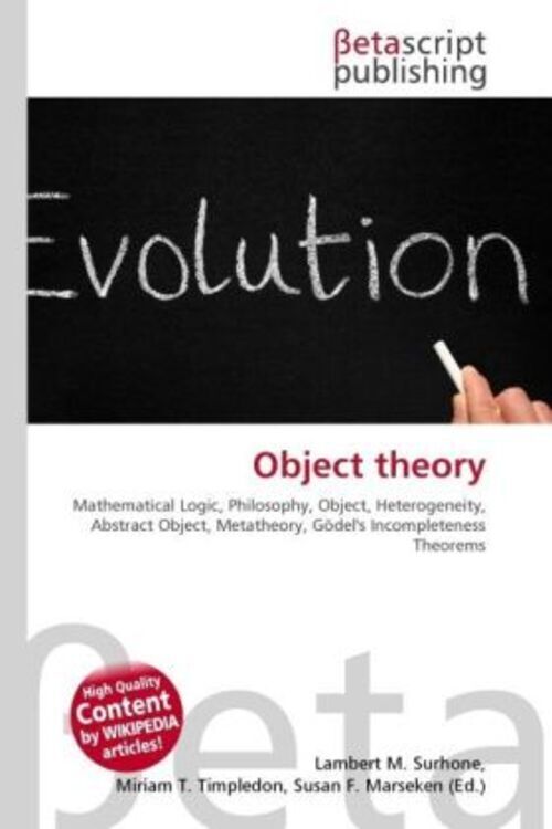 Lambert M. Surhone (u. A.) | Object Theory | Taschenbuch | Englisch