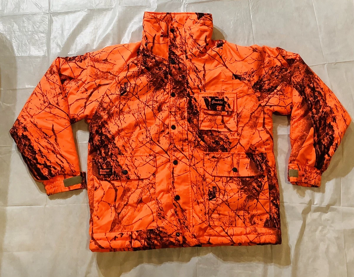 Blaze orange hunting jacket top