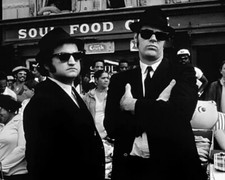 Blues Brothers Dan Aykroyd And John Belushi Posing 8x10 PHOTO PRINT Blues Brothers Dan Aykroyd And John Belushi Posing 8x10 PHOTO PRINT