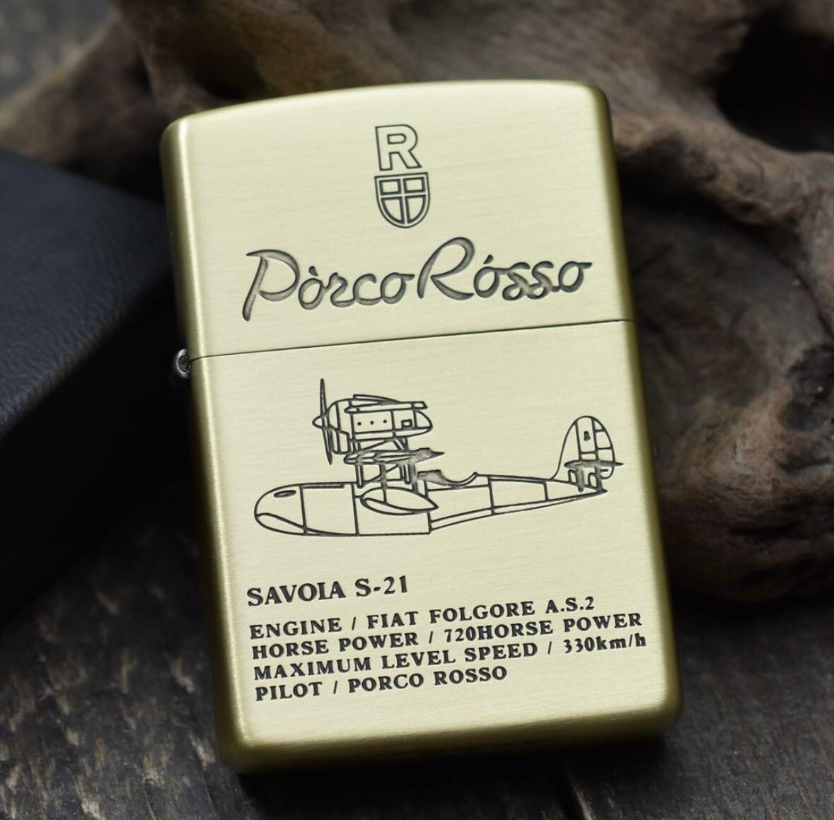Zippo Porco Rosso Studio Ghibli Collection Lighter Japan Free