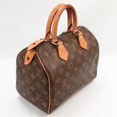 Louis Vuitton Handbag Monogram Speedy 25 Brown Ladies M41109