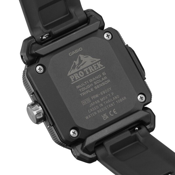 Casio Pro Trek PRW-6900Y-1JF Bushcraft Style Solar Radio Triple