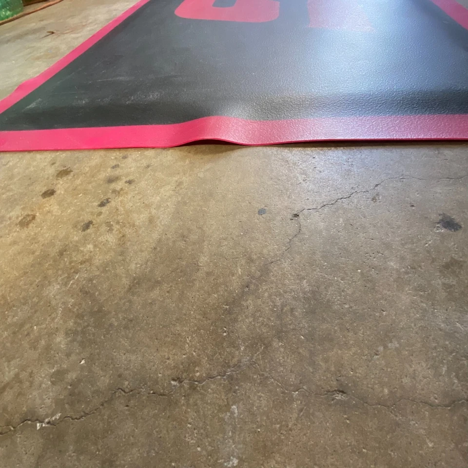 Snap-On Floor Mat Anti-Fatigue Cushioned Garage Shop Large 54” x 36” Magenta - Image 4 of 4