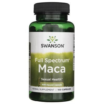 Swanson Maca 500 mg 100 Kapseln