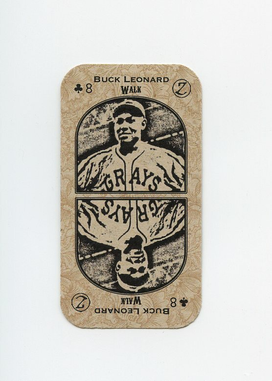 TN04041 BUCK LEONARD Unissued ZeeBall Baseball Game Card | eBay
