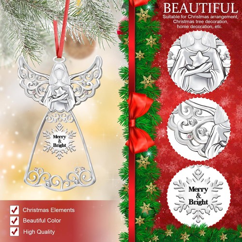 Christmas Angel Ornaments 2024 for Christmas Tree Decorations,Christmas Angel... - Picture 2 of 7