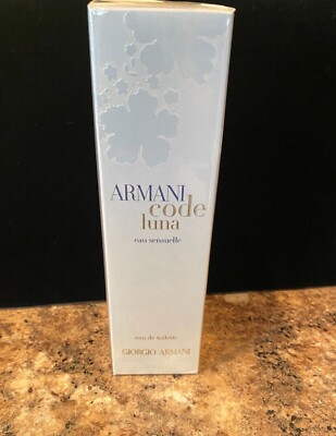 Giorgio Armani Code Luna Eau Sensuelle Eau de Toilette 75ml, Original Foliiert