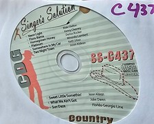 SS-C437   SINGER'S SOLUTION COUNTRY KARAOKE CDG