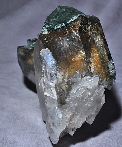 quartz with rutile & chlorite 2.