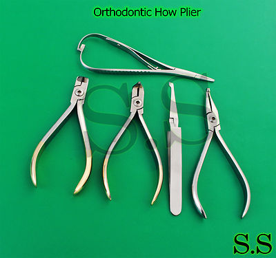 Orthodontic How Plier Str Hard Wire Cutter Distal End Mathieu Bracket DN-2031