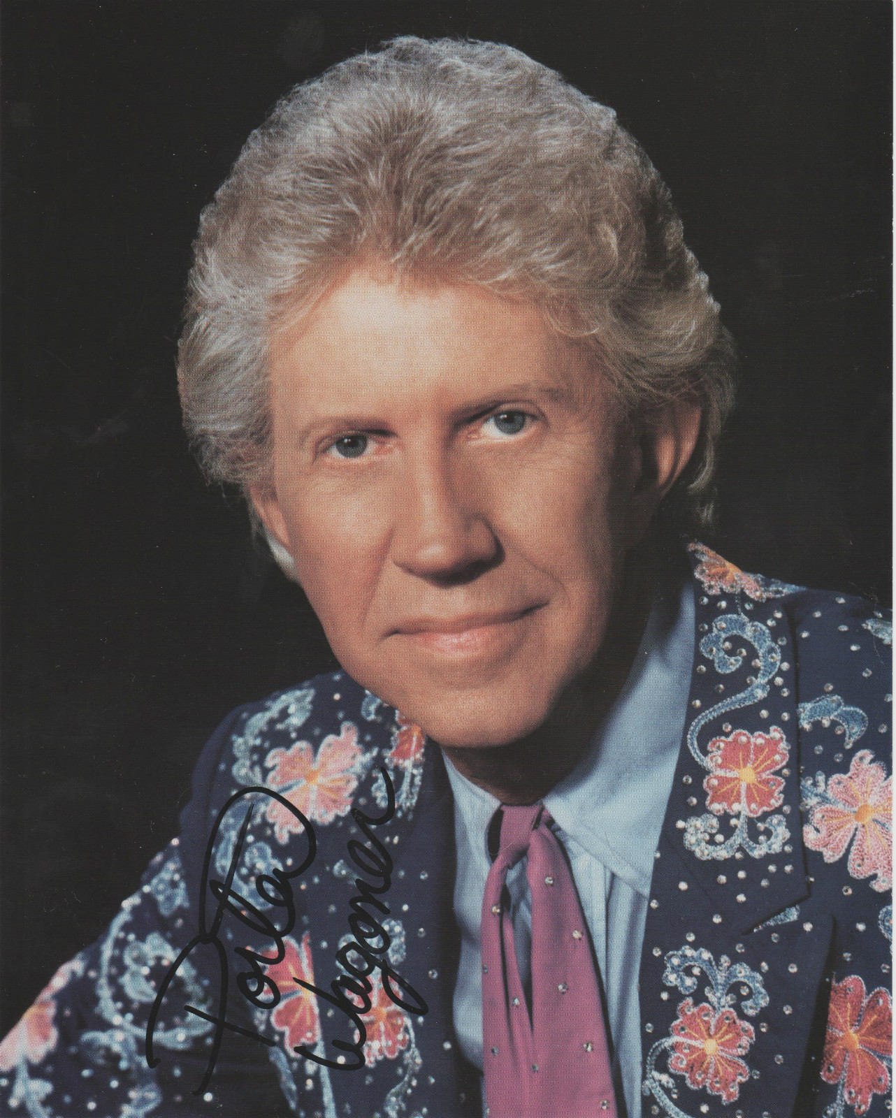 PORTER WAGONER Hand Signed 8 x 10 Photo Autograph w/ COA NICE Pic