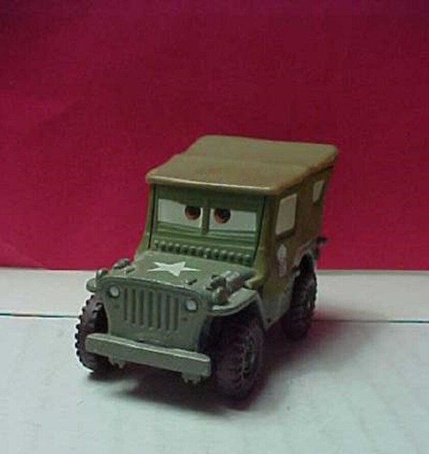 Vintage Disney Pixar Cars Jeep 42 Wilys eBay