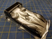Outisight Painted Black Silver Acura .005 Lexan 1/24 body - Mid America