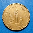 Photo of a 1995 Canada Loonie from an eBay listing that sold on May 31, 2026
