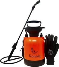 Lawn, Yard and Garden Pressure Sprayer For Chemicals, Fertilizer, Herbicides 3L