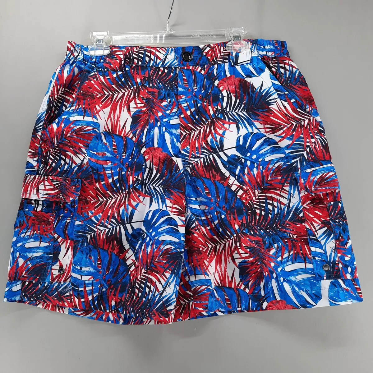 Red white and blue hotsell cargo shorts
