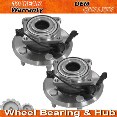 2x Rear Wheel Hub & Bearing for 2010-2015 2016 2017 Chevy Equinox GMC Terrain B6